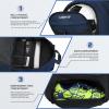 LARIPOP Soccer Backpack,Soccer Bag with Ball Holder and Shoe Compartment,Sports Equipment Training Bags Fits Basketball Football Volleyball and Accessories view 3