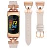 Wearlizer Leather Band Compatible with Fitbit Charge 6/Charge 5 Bands view 1