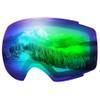 OutdoorMaster Ski Goggles PRO Replacement Lens - 20+ Choices (VLT 32% Revo Green) view 1