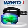 OutdoorMaster Ski Goggles PRO Replacement Lens - 20+ Choices (VLT 32% Revo Green) view 2