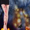 DONCIDAY Halloween Leggings Zombie Socks Nurse Tights Costume & Dress Up Stockings for Women Girls view 3