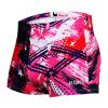 KGKE Mens-Swim-Jammers Athletic-Swimwear Quick-Dry-Shorts Durable-Team-Swimsuits - Drawstring Competition Swimming UPF50+ (Colorful Pink,S) view 1