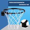 Katzowen Basketball Rim Heavy-Duty Wall-Mounted Basketball Hoop, Indoor and Outdoor Basketball Boards view 2
