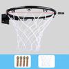 Katzowen Basketball Rim Heavy-Duty Wall-Mounted Basketball Hoop, Indoor and Outdoor Basketball Boards view 3