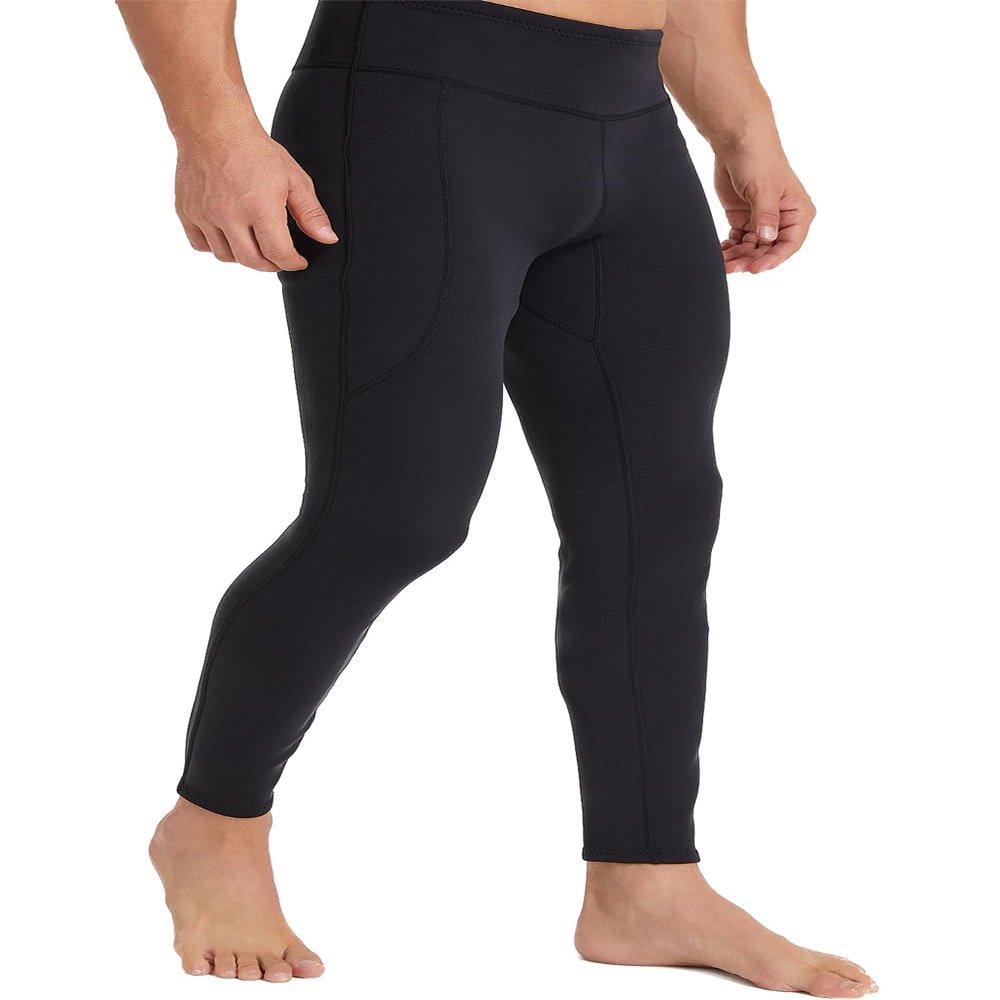 ZCCO Wetsuit Pants Men Women 2mm Neoprene Long Pants Keep Warm for Swimming Surfing Snorkeling Diving Boating Scuba(Men 4XL)