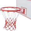 Katzowen Hanging Basketball Rim Wall Mounted Goal Hoop Rim with All Weather and Net Screw Standard Indoor Outdoor Hanging Rims for Kids, Junior, Adults view 1