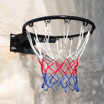 Katzowen Portable Heavy Duty Basketball Rim and Net for Adults & Kids, Home Garage Stadium Playground Basketball Court (Color : Black)