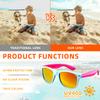36 Pack 12 Colors Neon Sunglasses with UV400 Protection in Bulk, 80s Retro Style Party Favors,Perfect for Birthday,Beach Pool,Summer Party, Goody Bag Fillers,for Boys Girls Teens Adults view 3