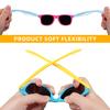 36 Pack 12 Colors Neon Sunglasses with UV400 Protection in Bulk, 80s Retro Style Party Favors,Perfect for Birthday,Beach Pool,Summer Party, Goody Bag Fillers,for Boys Girls Teens Adults view 4