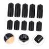 WHAMVOX Billard Tip Cover for Pool Cue 10mm 13mm Billiard Cue Tip Covers 10pcs view 2