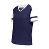 Augusta Sportswear Girls Fanatic 2.0 Tee Navy/White S view 1