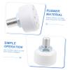 BESPORTBLE 2pcs Professional Rubber Roller Skates Brake Stoppers Toe Stops for Quad Skates Non- Brake Block Easy Installation Enhanced Stability for Sudden Stops view 4