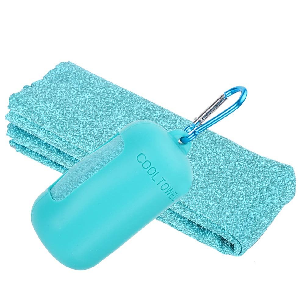 Airshi Super Absorbent Microfiber Towel, 11.8x31.5in Ice Towel, Swimming Camping for Travel Gym
