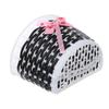 Anneome Bike Basket Front for Boys and Girls Bowknot Pattern Strong Plastic Knitted Size for Little Girls view 1
