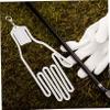 INOOMP 4pcs Golf Gloves Support Bracket Lightweight Portable Glove Hanger Buckle Design for Easy Attachment to Golf Bags and Clotheslines Material Accessories for Golfers view 3
