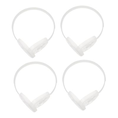 Gogogmee 4Pcs Warm Earmuff Diy Frame Inner Rack Earmuff Supplies for Crafting Custom Ear Muffs for Winter Projects and Creative Designs