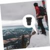 BESPORTBLE 6pcs - Trekking Pole Foot Covers Shockproof Crutch Pads for Hiking Lightweight Non- Protectors for Climbing Sticks Inner view 3