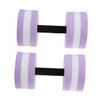 CORHAD 2pcs Purple Eva Water Dumbbells for Aquatic Fitness Lightweight Resistance Weights for Water Aerobics and Pool Exercises for Strength Training and Flexibility view 3