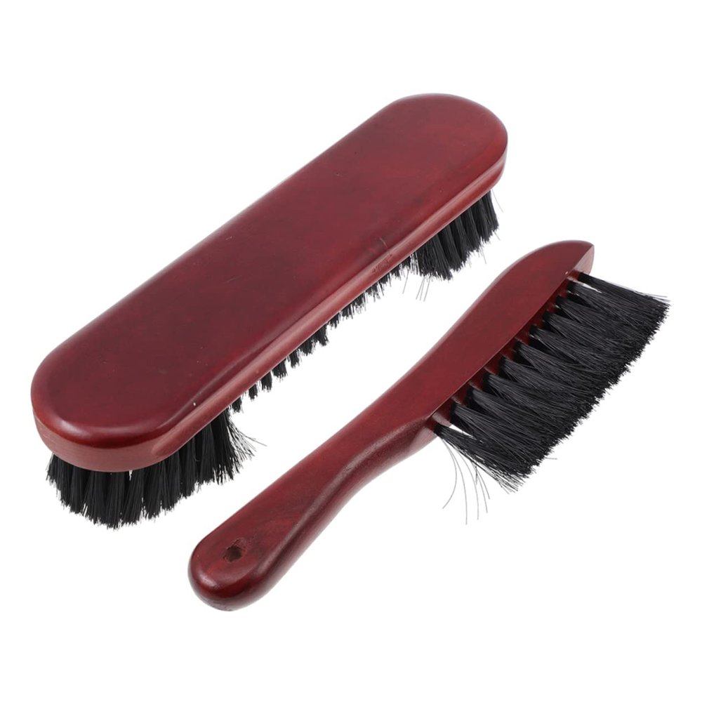 2pcs Billiard Table Broom Billiard Table Pool Table Clean Brush Pool Table Brush Set Multifunctional Cleaning Brush Felt Kit Wood Cleaner Billiards Pool Table Clean Brush