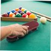 2pcs Billiard Table Broom Billiard Table Pool Table Clean Brush Pool Table Brush Set Multifunctional Cleaning Brush Felt Kit Wood Cleaner Billiards Pool Table Clean Brush view 3
