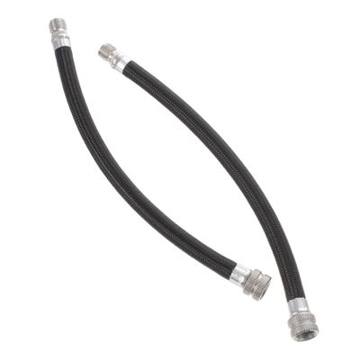 CORHAD Extension Hose for Bicycle Pump 2 Pieces Tube Lightweight Easy Installation for Bike Inflation