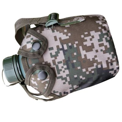 Anneome 1l Canteen Aluminum Canteen Outdoor Water Bottle Camping Hiking Survival Kettle