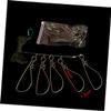 Anneome 5m Fishing Lock Kit Stainless Steel Fishing Buckle for Fish Labial Bones Present for Friends view 2