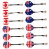 12Pcs Safety Fun Target Game with Assorted Flags Us UK Canada Australia Reusable view 1