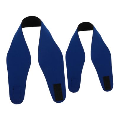 Anneome 2Pcs Neoprene Swimming Headband Ear Protection Bands for Boy Girl and Adults Adjustable Ear Guards for Diving Sports Blue