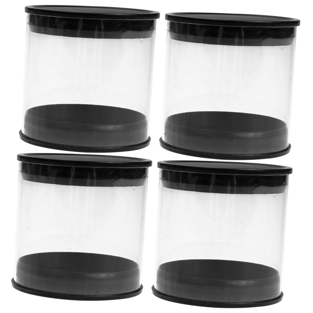 Anneome Golf Ball Storage Box Set of 4 Display Case Compact for Home Golf Collection Easy to Use and Clean