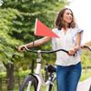 CIMAXIC Kids Bike Handlebar Flag Kit with Pole for Bicycle and Scooter Safety Adjustable Reflective Cycling Safety Flag for Enhanced Visibility view 4