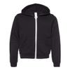 Bella+Canvas Youth Sponge Fleece Full-Zip Hooded Sweatshirt view 1
