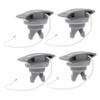 Anneome 4pc Air Valve Cover Set for Dinghy Boat Kayak Canoe Inflatable Boat Sup Plug Scupper Plugs view 1