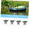 Anneome 4pc Air Valve Cover Set for Dinghy Boat Kayak Canoe Inflatable Boat Sup Plug Scupper Plugs view 3