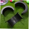 BIUDECO 6 Pcs Heavy Duty Plastic Billiards Table Pocket Liners for Pool Table Corner Design for Home Bar Use Fits Standard Pool Tables view 2