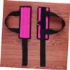 Anneome Ankle Straps 2 Pack Padded Workout Straps D-Ring for Leg Glute Hamstring Exercises Cable Machines view 2