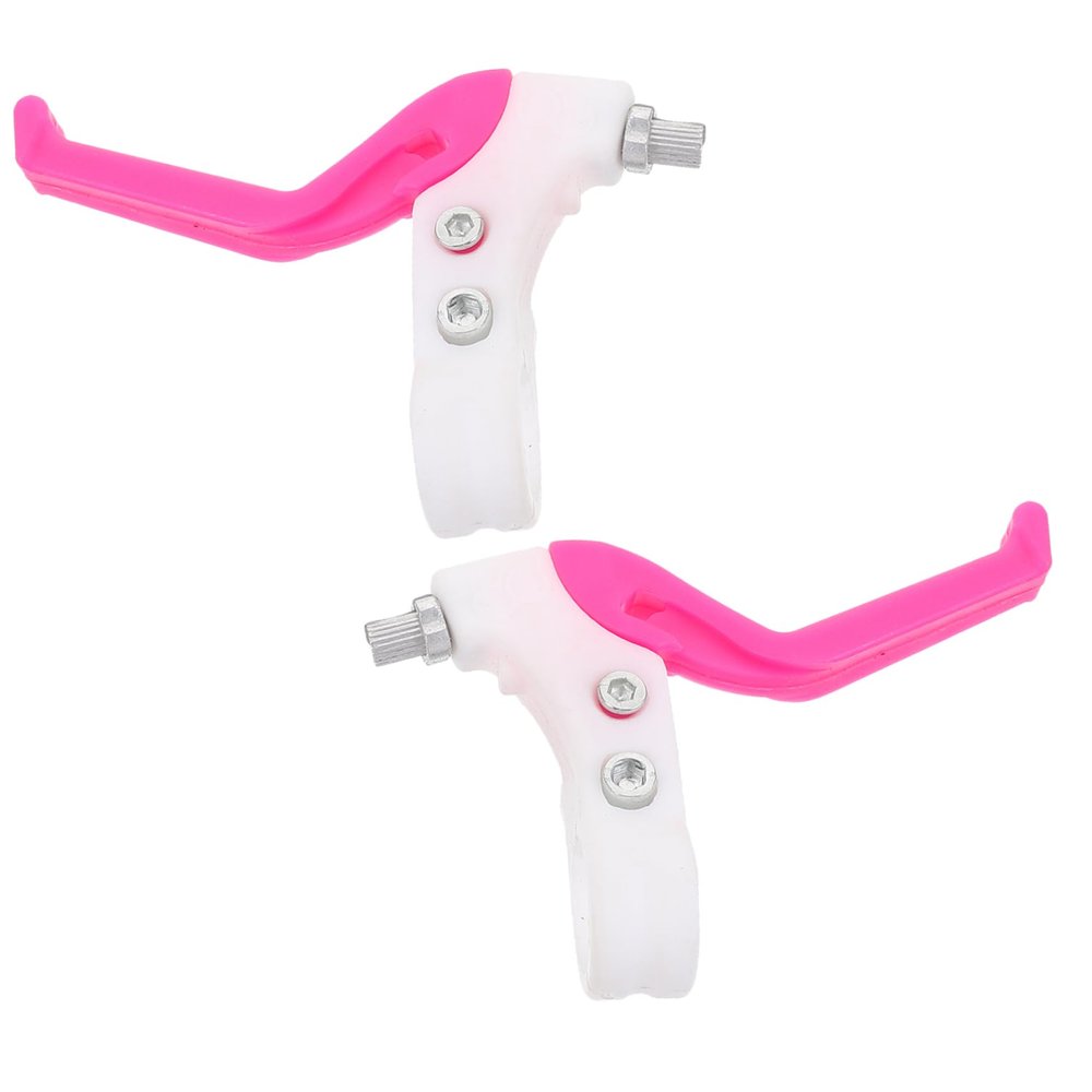 Gogogmee Bike Brake Handle Pink Kids Cycling Spare Part Easy to Install Durable Construction