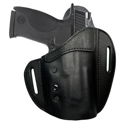 Urban Carry LockLeather OWB Holster for Smith and Wesson - Black