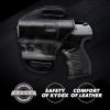 Urban Carry LockLeather OWB Holster for Smith and Wesson - Black view 2