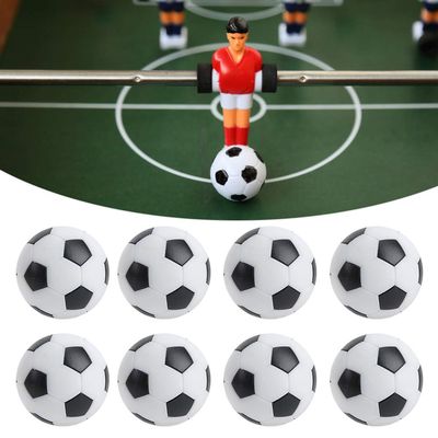 Mini Table Football Balls, 8pcs Table Football Balls 32mm Children Football Table Game Machine Accessory