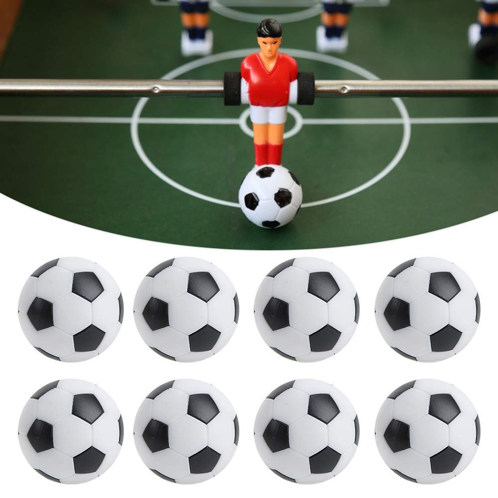 Mini Table Football Balls, 8pcs Table Football Balls 32mm Children Football Table Game Machine Accessory