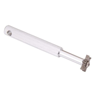 Kisangel Club Groove Sharpener Tool for Backspin Control and Ball Precision Construction with Cutters for Type Grooves for Utility Clubs and Irons