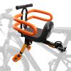 XIEEIX Front Mounted Child Bike Seat, Kids Bike Seat with Guardrail, High Seat Cushion Backrest Mountain Bike Child Bike Seat, Bicycle Child Safety Seat for Children from 1 to 3 Years Old view 1