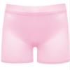 Miutii Mens Sheer Silky Shorts Low Rise Stretchy Short Pants Underwear Nightwear Yoga Sportwear Pink One Size view 4