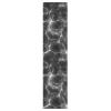 YETTASBIN Water Texture Black Skateboard Grip Tape, Bubble Free Anti Slip Longboard Grip Tape Sheet Sticker Deck Sandpaper for Rollerboard, 44 x 10 Inch view 1