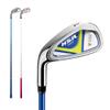Left Hand #7#9 Golf Irons Kids Beginner Practice Rod Golf Clubs Boys Girls Golf Club Iron (#7,Pink for Age 9-12) view 1