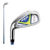 Left Hand #7#9 Golf Irons Kids Beginner Practice Rod Golf Clubs Boys Girls Golf Club Iron (#9,Blue for Age 9-12) view 2