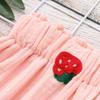 Baby Girl Jean Shorts Summer Baby Boys Girls Fruits Strawberry Print PP Pants Shorts Bottoms Little Girl (White, 90) view 4