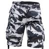 Men's Linen Shorts Big And Tall Lightweight Shorts Normaler Schnitt Loose Fit Solid Shorts Big & Tall Arbeitshose Above Knee Yoga Shorts Personalized Konische Hosen Construction Work Pants for Men view 1