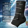 1Lifeonearth Ice Skate Ankle Pads, Cushioned/Padded Ankle Sleeves used to reduce ankle pain during Ice Skating and Hockey (PAIR) view 2